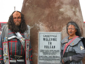 Klingons at sign