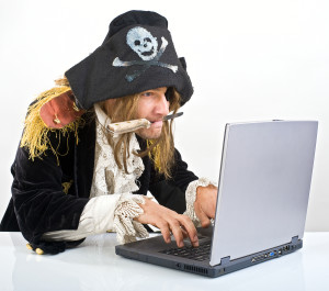 pirate-on laptop
