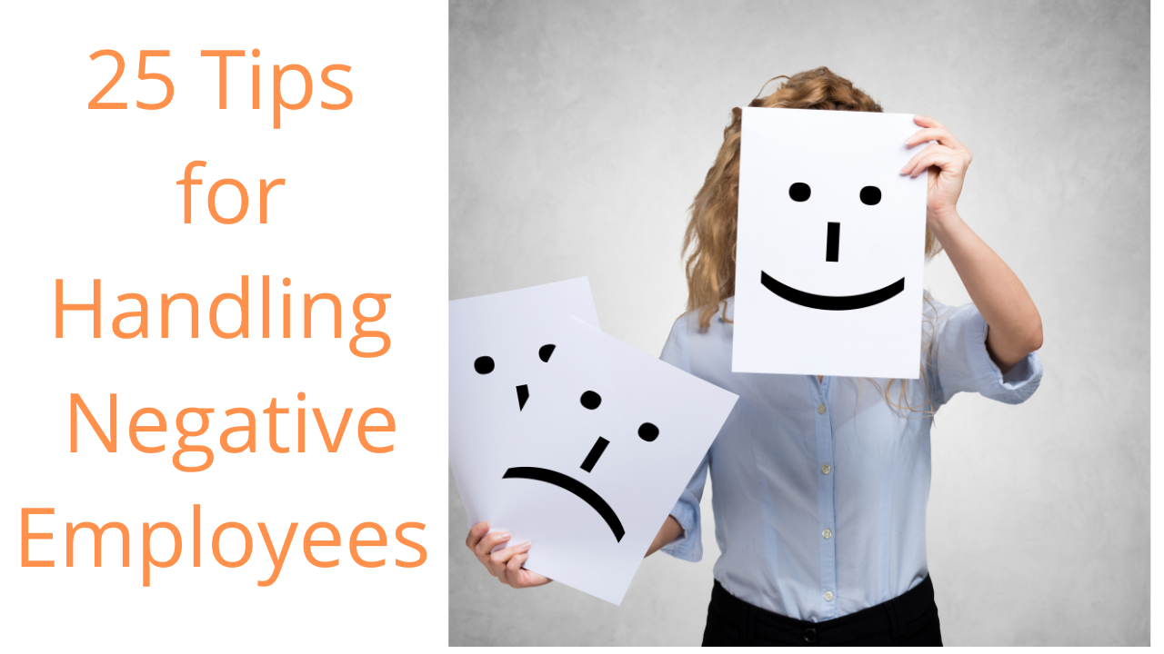 25 Ways to Reduce Negativity in Your Workplace
