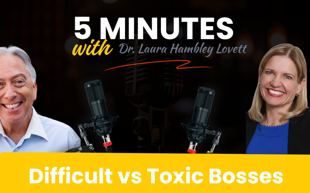 The Impact of Difficult and Toxic Bosses on Workplace Culture